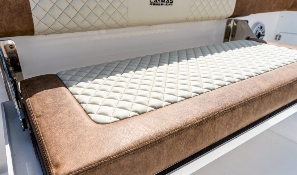 stitching in seat - 341cc